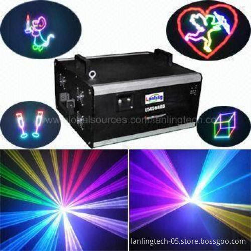 5W Full-color RGB Beam Analog Laser Show Light for Night Club and DJ Laser Lighting